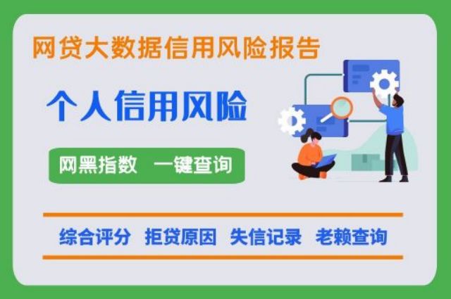 知逸大数据——信用分快速检测平台